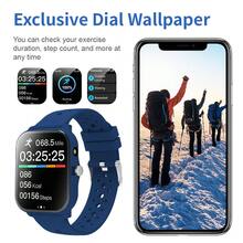 NcmRyu [Smart Watch]Unisex Smart Watch, Comfortable Silicone Strap, Supports Answering Calls, Message Notifications, Music Control, Alarm, 180mAh Battery, 1.83-Inch Full Screen Touchscreen, Compatible With Android And IOS Systems, Sports Style, Suitable For World Cup Party And Gifts For Couples, Elders, Friends, Classmates And Other Holidays - View 7