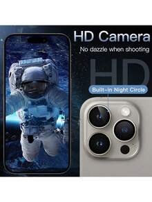 Yezodawee 17 Pro Max 17 Pro 17 Air 17、16 Pro Max 相機鏡頭保護膜，Ultra HD 鏡頭保護膜，防刮超薄鋼化玻璃鏡頭蓋，9H 鋼化玻璃金屬相機螢幕保護膜，防震相機保護環，9片裝灰色 - 灰色 - 查看 4