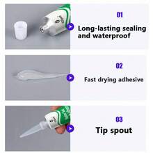 Washing Machine Sealing Ring Repair Glue, Refrigerator Seal Strip Adhesive, Door Frame Gasket Repair Rubber Ring Repair Car Refrigerator Sealing Strip Strong Glue Multi - Purpose Washer Seal Repair Adhesive - 2CJ-315 - View 7