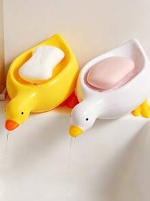 1pc Luxury Soap Holder, Modern Bathroom Soap Storage Decor, Suitable For Home Shower, Bathroom Decoration, Bathroom Storage - Multicolor - View 4