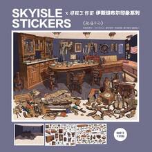 Sky Island 12.0 Vintage Nautical Theme Stress Relief Miniature Scene DIY Healing Stationery Collage Stickers - Hospitality - View 6