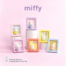 Magnet Kulkas ABS Miffy Berlisensi Resmi, Desain Kelinci Kawaii, Tempat Foto Meja Multi-Pola, Dekorasi Rumah & Kantor Magnetik, Dekorasi Harian Estetik untuk Remaja & Dewasa, Hadiah Koleksi 14+ - MultiWarna - View 2