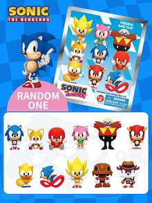 Sega Seri 4 Klip Tas Busa 3D Blind Bag Gantungan Kunci Koleksi Berlisensi Resmi Figur Misteri 2 Inci Hadiah untuk Penggemar - Seri MN-360654 - View 2