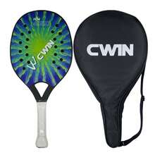 Plastic Beach Tennis Racket, Drainage Hole Design, One-Piece Frame, Anti-Slip Wrapped Handle, Suitable For Beach Sports, Leisure And Training - Multicolor - View 11