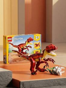 LEGO ديناصور شرس 3 في 1 للأطفال 8 سنوات فما فوق 31379 - متعدد الألوان - مشاهدة 1