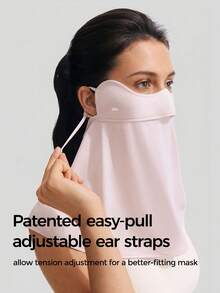 BENEUNDER Máscara de Protección Solar para Cuello con Enfriamiento – Modelo AL340 - Gris - Ver 2