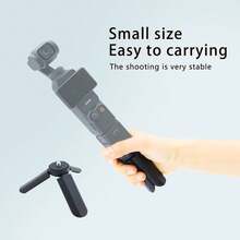 Portable Mini Tripod Desktop Camera Stand Lightweight Handheld Stabilizer Compatible With OSMO Pocket 4 & 3 & 2, Action Camera, Smartphone, Webcam Travel Vlog - View 5