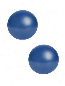 1pc Pilates Ball Small Fitness Ball, 9 Inch (Approx. 22.9 Cm) Barre Ball, Mini Soft Yoga Ball New Style Multi-Color Optional, Stable Fitness, Abdominal, Core, Home Gym And Office Small Fitness Ball, Mini Pilates Ball, Anti-Burst Anti-Slip Mini Yoga Ball, Stable, Fitness, Stretching And Core Strength Training Soft Pilates Ball Home Training Ball, Anti-Burst And Anti-Slip, Inflatable Straw, Core Training - Multicolor - View 24