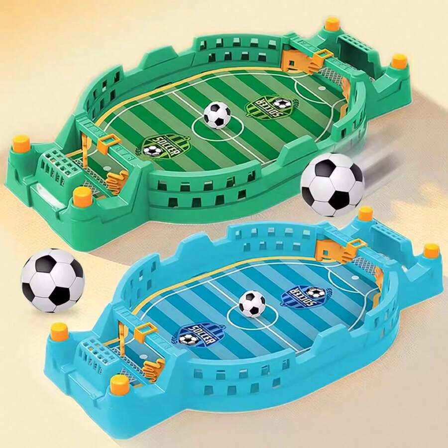 Mini Tabletop Football Interactive Game, Tabletop Football Competitive Sports Desktop Toy, Home-Use Launcher-Style Board Game - Multicolor - View 1