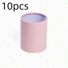 4/10pcs Round Cardboard Flower Boxes, Flower Packaging Suitable For Wedding And Home Decor Floral Arrangement Supplies - View 11