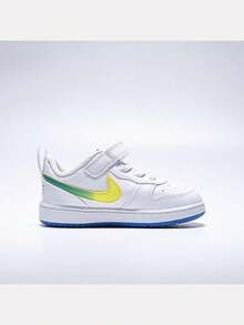 Nike COURT BOROUGH LOW WC (TDV) 幼童休閒低筒鞋 IR3996-100 - 藍白色 - 查看 2