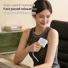 ALUSHEE Portable Mini Fascia Massage Gun, Lightweight Body Design, Powerful Performance, 3600RPM Rotation Speed. Deep Tissue Muscle Massager, Battery Capacity: 600mAh, Built-In Large Capacity Battery, Type-C Charging Interface. Mini Vibration Massager, Suitable For Travel, Office, Gym And Other Scenarios, Can Relieve Shoulder, Neck, Leg Pain - View 6