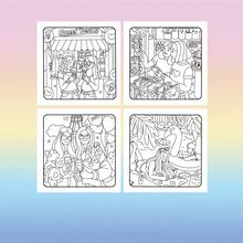 Best Friends Vacation：可愛甜美風成人塗色書－開啟充滿時尚機場邂逅與溫馨好友度假場景的快樂塗色之旅，秋季。文具、學校用品、繪畫與素描工具，返校季。 - BETIES VACAY - 查看 10