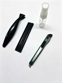 1套玻璃清潔窗貼膜施工工具組,專業玻璃貼膜安裝套裝 - A - 查看 6