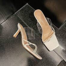 Women Heeled Sandals - Beige - View 6