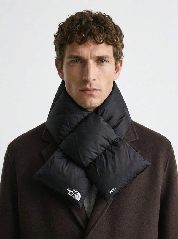 The North Face Nuptse Water-Repellent Unisex Scarf Black