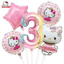 New Cartoon Cute Cat 3D Aluminum Foil Balloon Set, Cute Cat Birthday Decoration - As Shown In the Figure - View 12