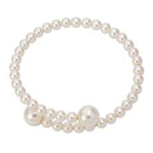 3-Piece French Style Versatile Matching Accessory Set, Daily Layered Jewelry Combination, Suitable For Weddings, Parties, Holiday Gifts, Daily Commute Wear - White - View 6