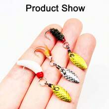 9Pcs-3Boxes Bundle Fly Fishing Flies Sequin Bait(3Pcs/Box-StylesA+3Pcs/Box-StylesB+3Pcs/Box-StylesC)Wet Flies Bait Flies For Flishing Trout/Carp Fishing Lure (With Flies Box) - Multicolor - View 10