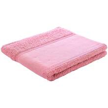 Kit Of 3 Russian Point Embroidery Face Towels 100% Cotton - 乾枯玫瑰色 - 查看 3