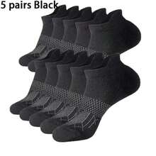 3/5/6/10 Pairs/Women's Ankle Socks, Designed For Running, Sports And Daily Wear, Made Of High-Performance Fabric, Providing Comfortable Support And Protection. - Multicolor - View 12