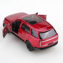 1件裝 1/36比例男孩玩具車，豪華城市巡航風鋅合金玩具車，SUV玩具，高品質合金壓鑄玩具車，可拉回功能，可開側門，適合3歲以上男孩，單件合金玩具車，節日禮物，玩具收藏，生日禮物，精緻玩具車 - 彩色 - 查看 8