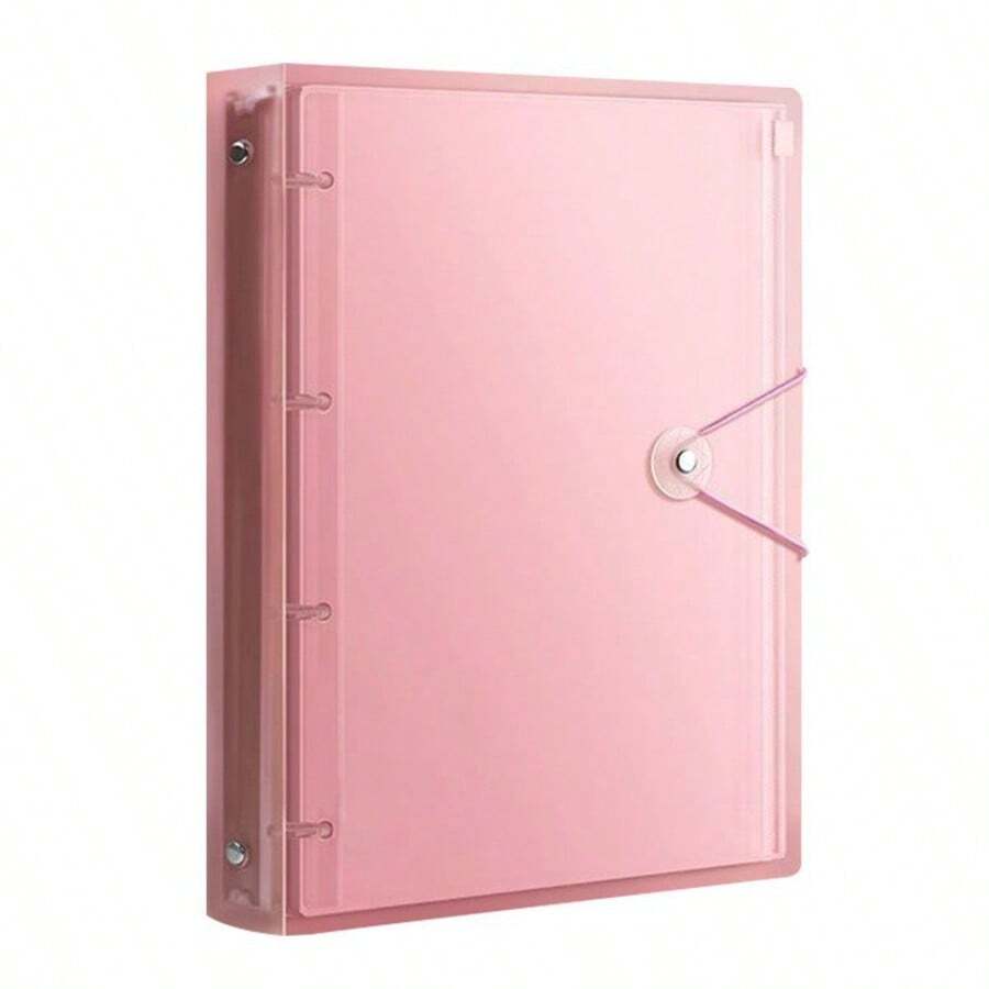 A4 Size Thickened PP Loose-Leaf Folder Large Capacity Design Without Dividers. Suitable For Campus, Home, Office, Workplace And Travel Scenarios Portable - A4 Loose-leaf Folder - View 1