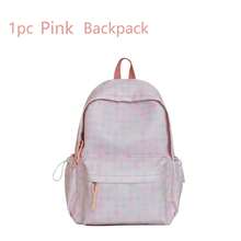 1 Set Mochila con Estampado de Estrellas Colorido en Todo el Body, Cremallera Trasera Antirrobo, Impermeable, Gran Capacidad con Colgante Lindo, Mochila Escolar Estilo Europeo y Americano para Temporada de Regreso a Clases, Desplazamiento, Viajes, Mochila Versátil - Multicolor - Ver 9