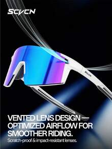 SCVCN Fashion Sports Glasses, Suitable For Outdoor, Travel, Driving, Daily Life. Windproof Sports Goggles, Suitable For Hiking, Running, Driving, Cycling, Fishing. Sports Style For Beach, Unisex - Multicolor - View 6