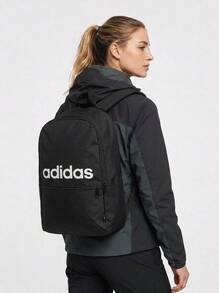 Adidas Classic Daily Women Backpack Olive Strata / Black - Black/White - View 1
