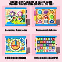 8-In-1 Montessori Educational Activity Cube With Maze - 1 - View 7