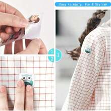 Mosquito Repellent Stickers, Cute Cartoon Insect Repellent Stickers, Long-Lasting Insect Protection, And Gentle Adhesion, Suitable For Clothing, Backpacks, Tents, Convenient To Carry Outdoor Insect Repellent Stickers, Suitable For Camping, Travel, Park Activities Night Protection, Suitable For Infants And Families In Spring And Summer, Ideal Essential For Picnics, Hiking, Vacations And Other Outdoor Activities. - Multicolor - View 9