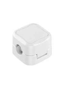 10/5pcs Rotatable Magnetic Cable Organizer, Anti-Slip Cable Holder, Desktop Charging Cable Clip, Practical Home Cable Management Tool, Multi-Function Hook, Desktop Storage, Home Office Decor, Fashionable Storage, Compact Design, Anti-Slip Handle, Desktop - White - View 11