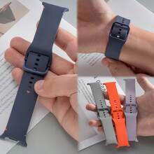 1pc Silicone Band Compatible With Samsung Galaxy Watch 8/8 Classic Strap Sport Smart Wristbands For Galaxy Watch Ultra 2 20mm 22mm Width Watch Strap - 22mm - View 9