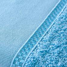 Kit Of 3 Russian Point Embroidery Face Towels 100% Cotton - 綠松石藍 - 查看 2