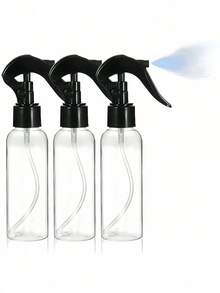 1-3 buah Botol Semprot Kabut Halus Kosong Bening 100ml/150ml, Botol Semprot Portabel Isi Ulang untuk Perjalanan, Wadah Cairan yang Dapat Digunakan Kembali untuk Kosmetik, Perawatan Kulit, Pembersih, dan Perawatan Pribadi - MultiWarna - View 3