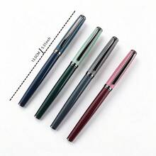 Metal Fountain Pen 0.38mm Extra Fine Nib Smooth Writing Business Signature Ink Pen Multi Color Luxury Office School Stationery Gift Pen - 5016 - View 2