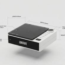 LOKMAT Portable CD Player/Bluetooth Speaker With AM/FM Radio, USB Port, AUX Input, Headphone Jack, Compatible With CD-R/W And MP3-CD, Stereo Sound, With Bass, AC/Battery Powered, Can Charge Mobile Phone - View 6