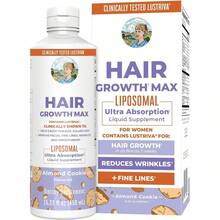 Women's Hair Wellness Liquid Supplement | Liposomal Biotin 10000 Mcg With Lustrlva® & Pumpkin Seed Oil | Hair, Skin & Nail Nutritional Support | Vegan | 15.22 Oz - 1 pcs - 查看 1