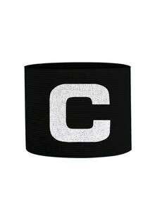 Adjustable Elastic Captain Armband With Letter "C" Multiple Colors Captain Armband For Matching Team Sports Games And Training To Clearly Identify Team Captain Position And Facilitate Activities Team Sports Essential Accessories - Multicolor - View 12