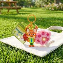 Disney Zootopia Claw Collection Keychain - Nick's Claw Popsicle Cute Cartoon Bag Charm, Premium Soft Rubber Adults, Anime Character Accessories For Backpack Purse Car Keys, Cute Zootopia Merchandise Perfect Gift For Fans - Orange - View 1