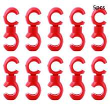 5pcs Mountain Bike S-Shaped Cable Clips, Bicycle Cable Organizer Hooks, Road Bike Cable Management Buckles, Durable Tube Fixing Clips, Gear Shift And Oil Pipe Fixing Accessories, Practical Bicycle Cable Organization, Maintenance And Routing Accessories - Cable Clip Organizer - View 11