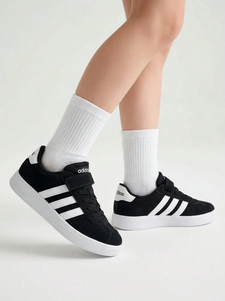 Adidas VL COURT 3.0 EL C - CoreBlack/CloudWhite/CoreBlack - 查看 1