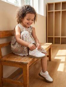 Sepatu Sneakers Slip-On Unisex Anak-Anak dengan Perekat Velcro, Sepatu Serbaguna untuk Kembali ke Sekolah, Cocok untuk Semua Musim dan Aktivitas Luar Ruangan - Berwarna merah muda - View 11