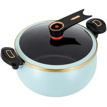 Large Capacity Stew Pot Stock Pot Stew Pot With Lock Iid For Braising Soups - View 12
