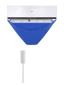 Air Conditioner Cleaning Cover With Water Collection Bag, Waterproof Hanging Cleaning Cover, Cleaning Kit, Cleaning Brush, Air Conditioner Water Tray, Sewage Collection Bag, Suitable For Air Conditioner Cleaning, No Cleaning Agent Included, Easy To Install, All-Season Use, Prevents Damage To Walls And Other Areas, Suitable For Homes, Offices, Hotels, Shops, Rental Properties And Other Locations - Multicolor - View 12