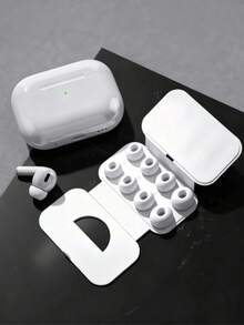 Compatible With Airpods Pro/Pro 2 Silicone Ear Tips 4 Pairs, Easy To Carry And Replace, Non-Slip Soft Silicone, Compatible With Airpods Pro Replacement Ear Tips - Replace Ear Caps - View 6