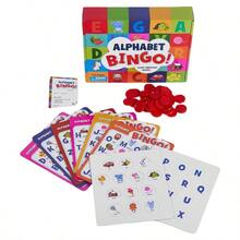 「Letter Bingo」桌遊卡牌盒 / 適合 2 人或更多玩家 / 聖誕節及其他節日與親友聚會的完美選擇 / 派對與聚會必備 / 建議 14 歲以上使用 / 絕佳禮物 - 彩色 - 查看 5
