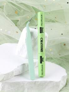 CMAYOME 384/320/180簇 D捲度單簇分段式假睫毛 DIY接睫毛套組，大容量長效濃密豐盈，含睫毛膠、密封劑、鑷子、睫毛刷，適合初學者，可重複使用加厚束狀睫毛 - 彩色 - 查看 13