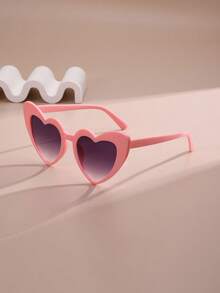 7 piezas/5 piezas/3 piezas/1 pieza Nuevas gafas divertidas con forma de corazón para fiesta, reunión, dama de honor - Multicolor - Ver 8